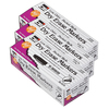 Charles Leonard Dry Erase Markers, Pocket Style, Bullet, Black, 12 Per Pack, PK3 47320